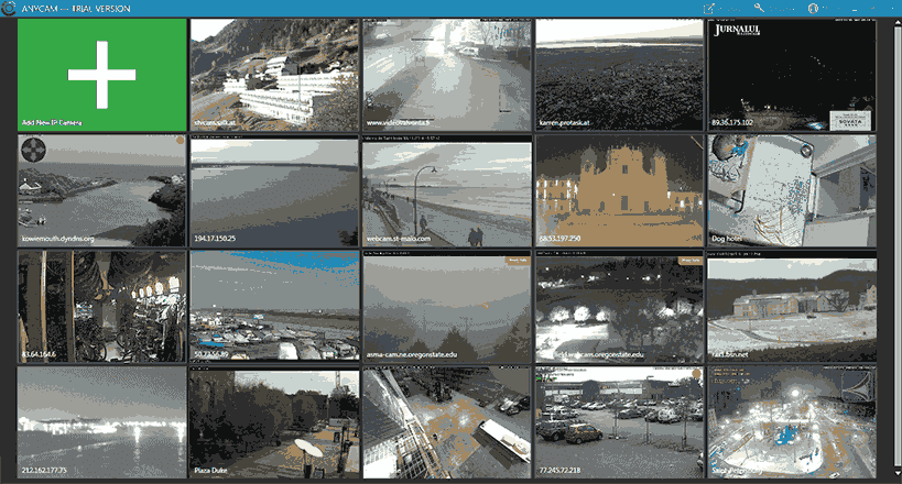 Ip hot sale camera view